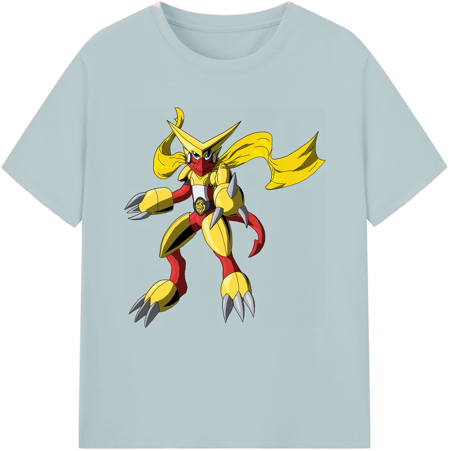 （画像用） Digimon デジタルモンスター/デジモン 綿100％半袖Tシャツ（フロントプリント）